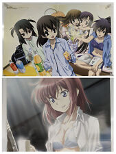 School Days Kotonoha Sekai / Mushi-Uta Rina Double-sided Promo Anime Poster OOP picture