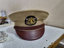Mexican Army Military  Officers Dress Visor Hat Cap All Size picture