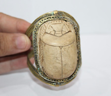 RARE ANCIENT EGYPTIAN ANTIQUE SCARAB Plaraonic Bracelet (A+) picture