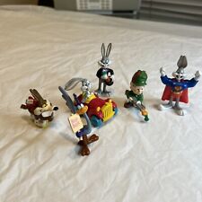 Vintage 1980s And 1990s Bugs Bunny Elmer Fudd Road Runner Coyote Figures PVC picture