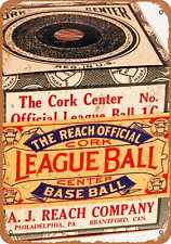 Metal Sign - 1910 Reach Official League Baseball -- Vintage Look picture