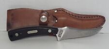 Vintage Schrade USA Old Timer 152 Sharp Finger Hunting Knife With Leather Sheath picture