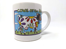 Cows Of The 60's And 90's Coffee Mug Ceramic Cup Psychedelic Nuclear Novelty picture