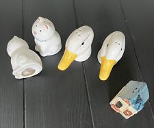 Vintage Lot of 3 Sets Different Salt and Pepper Shakers picture