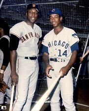 BR24 Rare Vintage Color Photo WILLIE MCCOVEY ERNIE BANKS San Fran Chicago Cubs picture