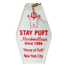 Stay Puft Ghostbusters inspired stay puffed marshmallow keytag picture