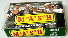 1982 Mash TV Show Vintage Bubble Gum Trading Card Box 36 Packs Donruss picture