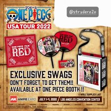 Anime Expo AX 2022 One Piece RED Promo Swag Backpack Bag  picture