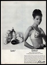 1963 Kleinert Stay-Rite Moisture-Proof Shields B&W Vintage Photo PRINT AD 1960s  picture