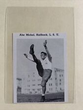 Abe Mickal LSU Tigers 1936 SP Football Panel picture