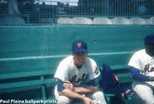 Original 35MM Color Slide Jerry Grote New York Mets picture