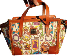 Disney Dooney & Bourke Beauty & The Beast Stained Glass Small Shopper Bag New NT picture