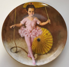 VTG 1982 Collector plate Katie the tightrope walker John McClelland Fine China picture