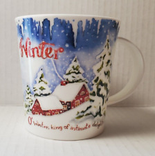 Susan Branch Winter Mug, Made in England, Fine Bone China 2021 Edition picture
