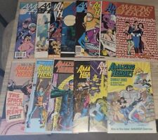 AMAZING HEROES MAGAZINE 13 Book Lot  Bronze Age Jim Starling Marvel Dc picture