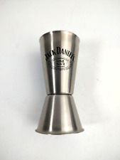 Jack Daniels Old No. 7 Double Jigger Shot Whiskey Brushed Stainless Steel picture