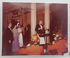 Jimmy Carter & Rosalynn Signed White House 8x10 Photo Auto W/ Leonard Bernstein picture