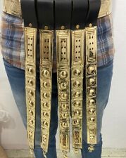 Antique Armor Roman Belt Legionary's Belt Made up of Brass With Natural Leather picture