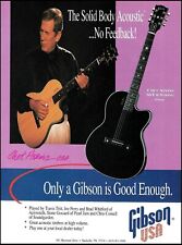 Chet Atkins Signature Gibson SST acoustic guitar advertisement 1993 ad print picture