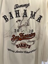 SF Giants Shirt Mens 2X Tommy Bahama World Series 2010 Limeited picture