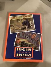 Very Rare 1997 Lionel Legendary Trains 72 Cards Collector’s Book Catalog Covers picture