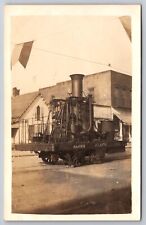 B&O Railroad 1832 Locomotive Atlantic Wheeling West Virginia? c1910 RPPC picture