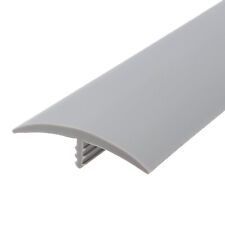 Outwater Plastic T-molding 1-1/2 Inch Dove Grey Flexible Polyethylene Center picture