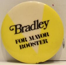 1973 Tom Thomas Bradley For Mayor Los Angeles California Democratic Party Pin #2 picture