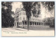 c1905 Samoset House Building Plymouth Massachusetts MA Rotograph Postcard picture