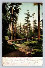 Seattle WA-Washington, North Road Woodland Park, Antique, Vintage Postcard picture