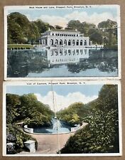 Brooklyn New York Vintage Postcards. Lot Of 2. 1923 1925 picture
