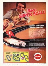 1973 Cox Race Car Set Original Advertisement Print Art Car Ad J562 picture