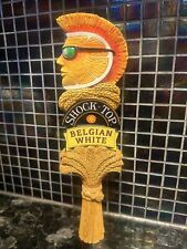 Shock Top Belgian White Tap Handle Orange Beer Keg Man Cave NEW/MINT NICE picture