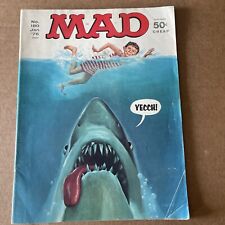 Mad Magazine #180 Jan 1976 Jaws Very Good shipping included picture