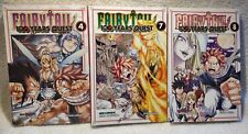 Lot Of FAIRY TAIL: 100 Years Quest 4, 7, 8 Paperback Hiro Mashima VGC  picture