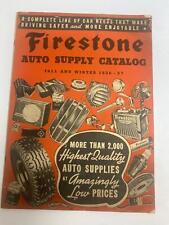 1936 / 37 Firestone Fall and Winter Catalog- Auto Supplies, Bicycles, Tires, etc picture