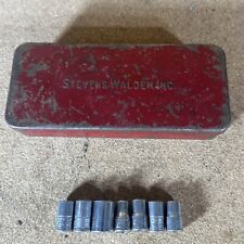 Vintage Stevens Walden Socket Metal 1/4