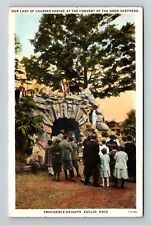 Euclid OH-Ohio Providence Heights Our Lady Lourdes Shrine Vintage Postcard picture