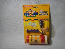 Vintage 1993 TootsieToy Disney Mickey Mouse Goofy Bubble Blower Pipe New Sealed picture
