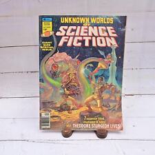 Vintage Unknown Worlds Of Science Fiction Giant Size Special Editi picture