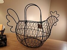 Chicken/Rooster Wire Basket Target Spots Playground  New picture
