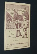 CHROMO 1900-1925 PATISSERIE COWHER-COMBEMOREL CLERMONT FERRAND GAME SEARCH...  picture