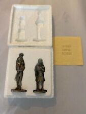 Franklin Mint 1979 Scrooge and Bob Cratchit with Tiny Tim (Pewter) picture