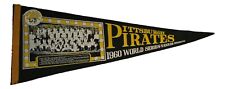 Vintage 1960 Pittsburgh Pirates vs Yankees 29x11 World Series Photo Pennant Rare picture