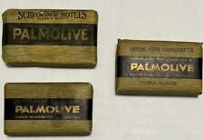 Vintage Palmolive Mini Travel Size Soap Bar Hotel Motel Advertising NOS picture