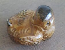 Vintage Napcoware Mini Hollow Ceramic Duck Bird Figurine 2