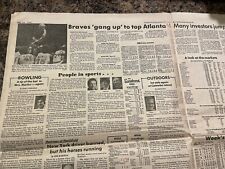 1974 Buffalo Braves Basketball Newspaper picture