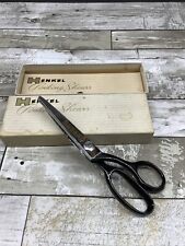 Chrome Plated Henkel Clauss Pinking Shears Scissors 7 1/4 “Length In Box vtg picture