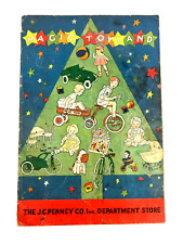 vtg 1931 JC Penny Magic Toyland Toy Christmas Catalog trucks dolls army Santa picture