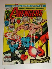 AVENGERS  #117 COOL BATTLE COVER NM 9.2 HIGH GRADE 1973 picture